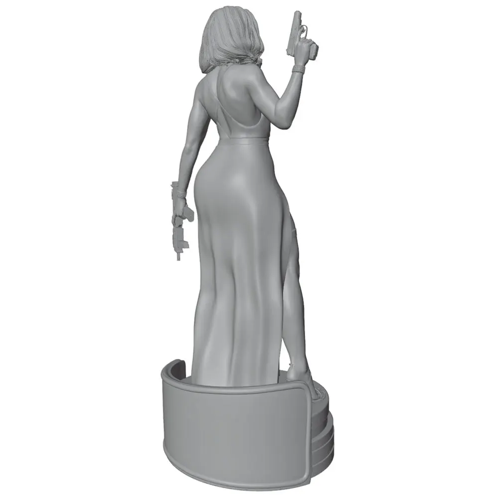 Figura resina miniatura sin pintar para juegos de rol y coleccionismo - imagen 5