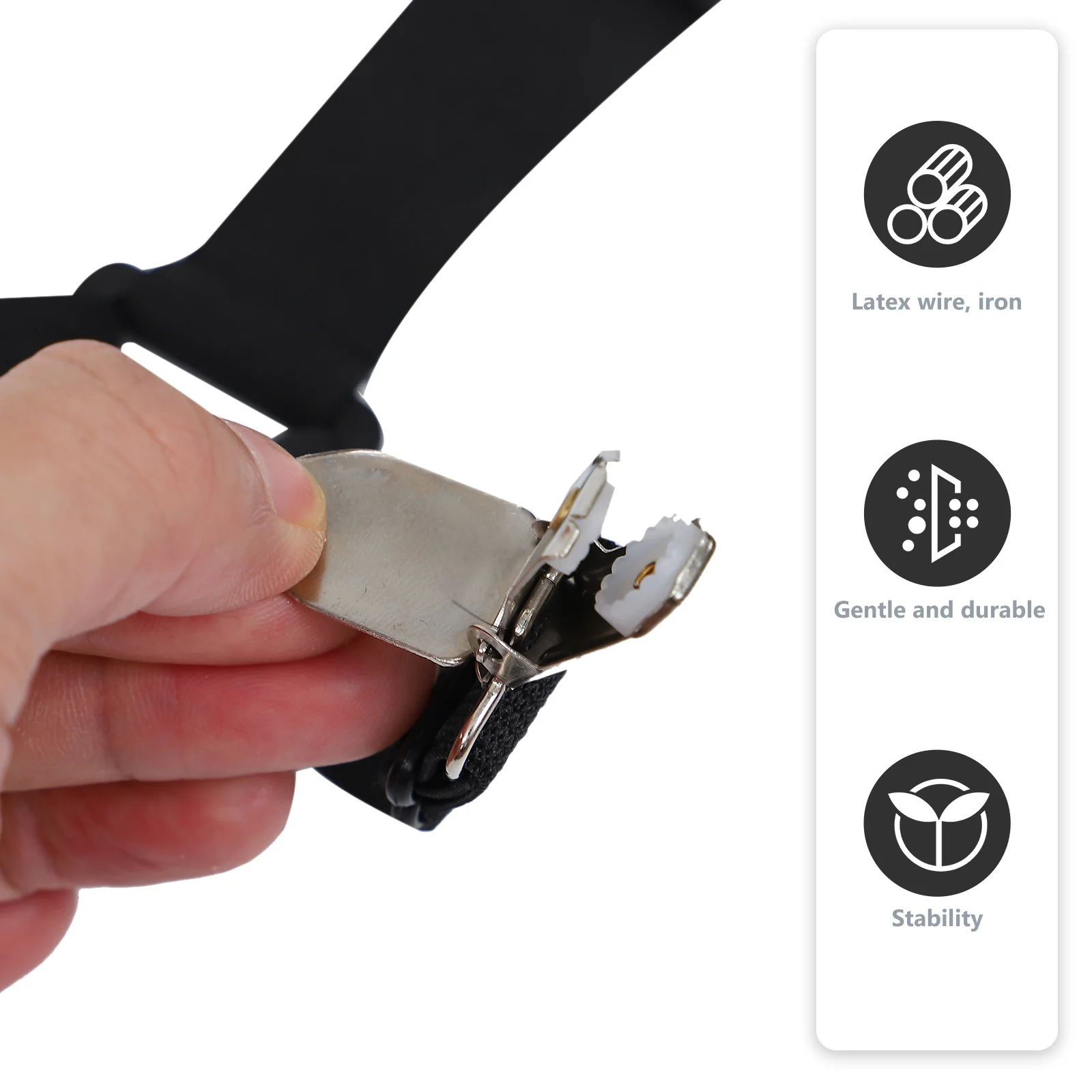

12 Pieces Sheet Fasteners Holder Strap Grippers Clips for Bedding Quilt Fixing Tool Non-Slip Adjustable Strong Elastic Secure