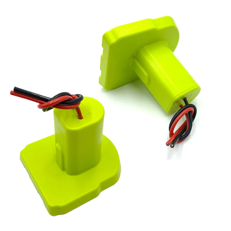 

New Suitable for RYOBI 18V One+ Nickel Lithium Battery Electric Tools DIY Output Connector with Cable Battery Adapter Converter
