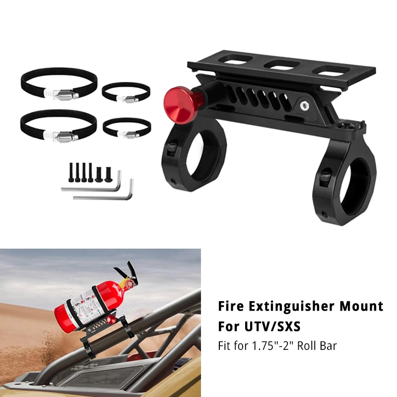 

For Polaris RZR/ Maverick Can Am X3/Kawasaki/Talon Pioneer 1 Set UTV Mount Kits Quick Release Roll Bar