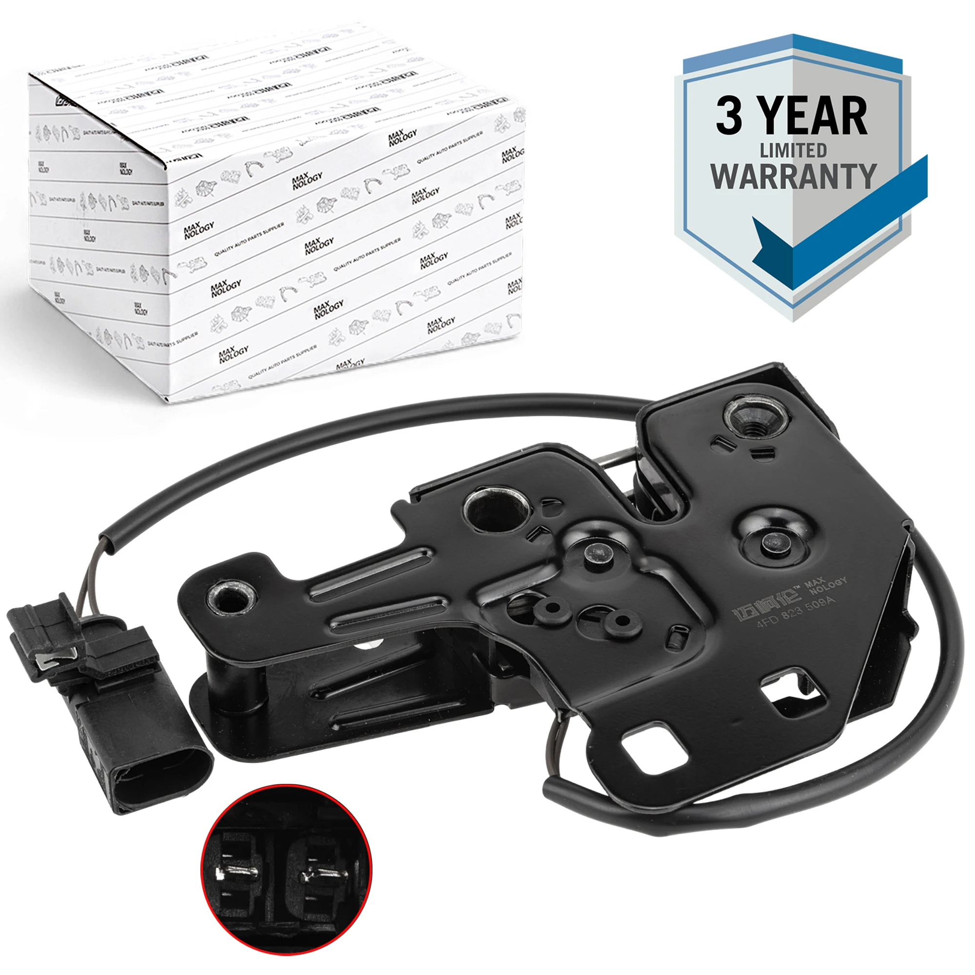 

Lower Hood Latch with Micro-Switch For AUDI AUDI A6 C6 RS6 S6 4FH 4F2 4F5 2004-2011