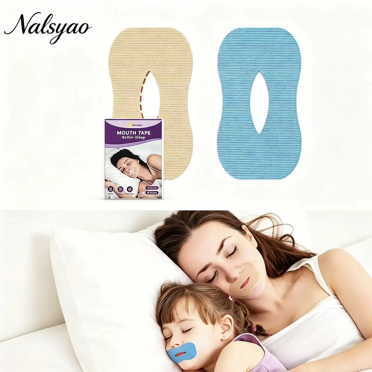 10/30Pcs 30Pcs Anti Snoring Sleep Strips Sticker Gentle Less Mouth Seal Tape Wholesale Stop Snore Mouth Correction Sticker Tape