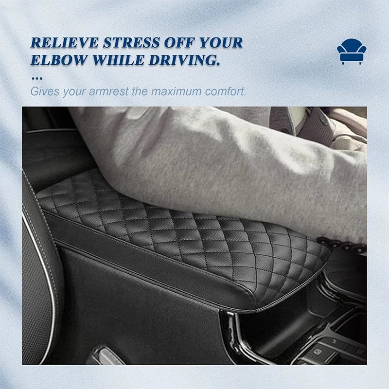 Auto In Pelle Console Centrale Bracciolo Box Copertura Della Protezione Coperchio del Cuscino Impermeabile Per Kia Sorento MQ4 2021-2023 Accessori Interni