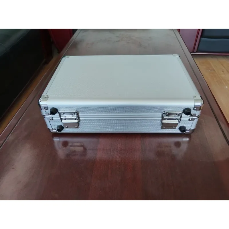 Aluminum Alloy Portable Combination Lock Case Tool Storage Box Briefcase for Hardware Documents Tools