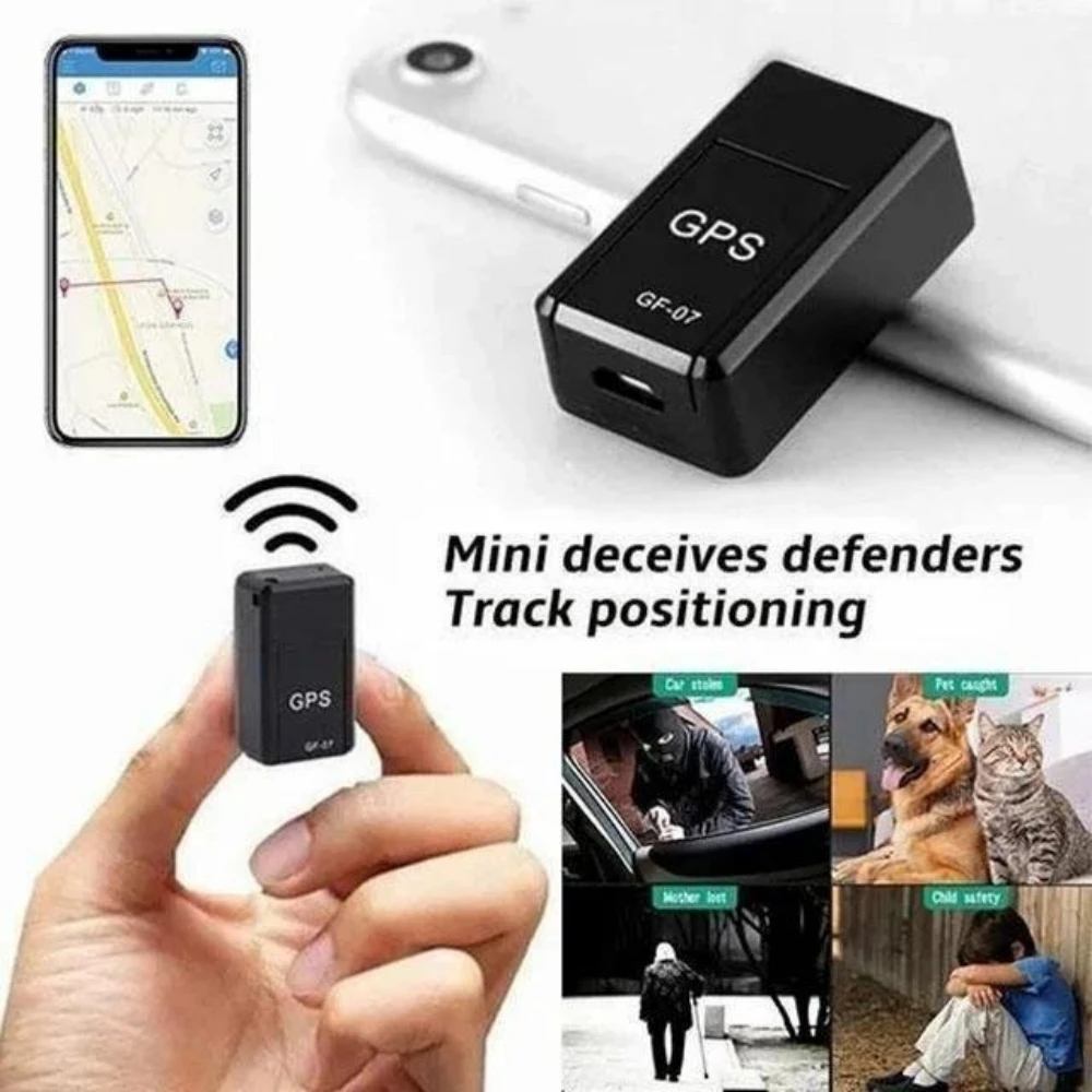 GF07 Car GPS Tracker Mini Miniature Intelligent Locator Real Time Tracking Device Anti-Theft Recording Magnetic Vehicle Locator