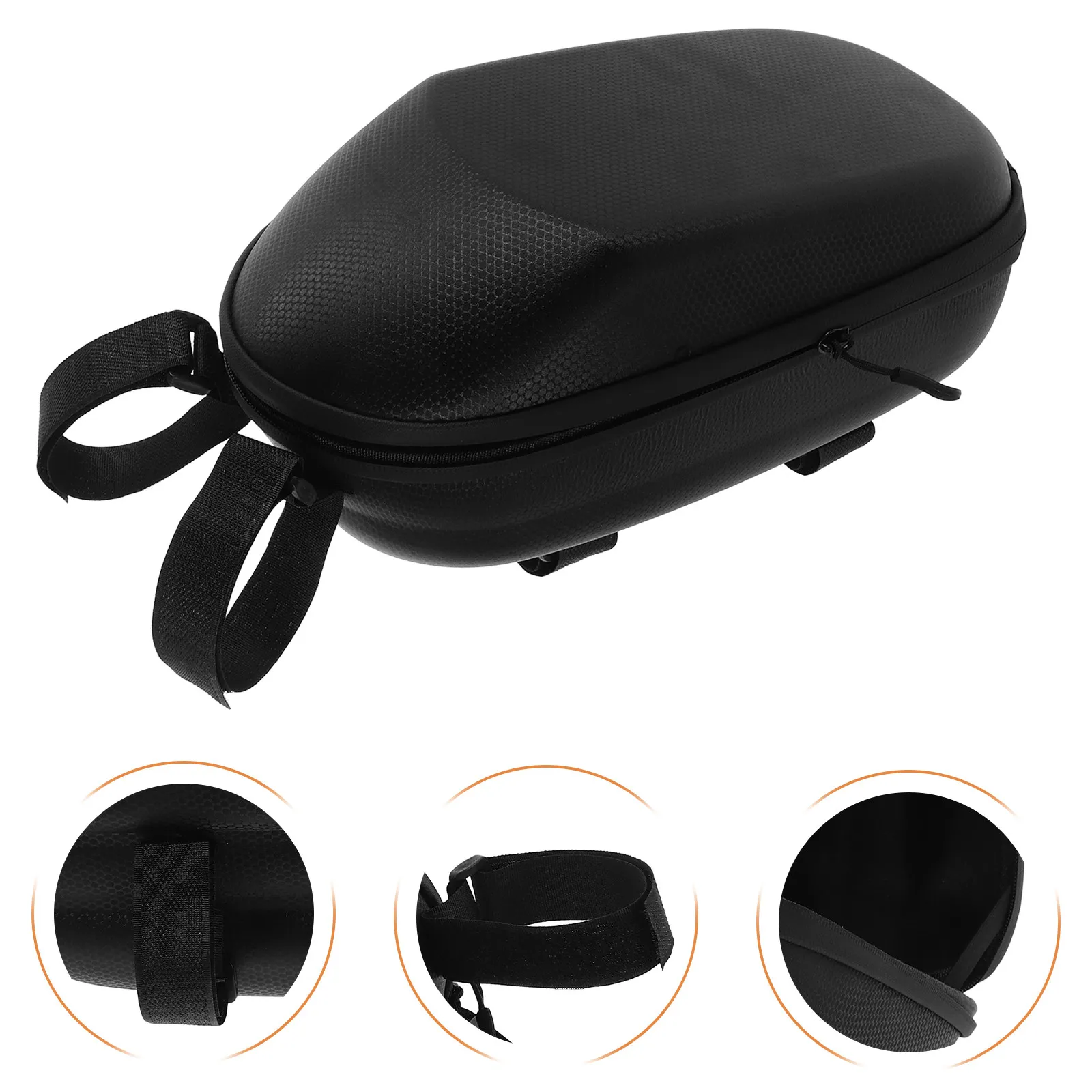 

Waterproof Front Bag for Electric Scooter and Bike Hard Shell Handlebar Storage Rainproof Tool Pouch for Folding