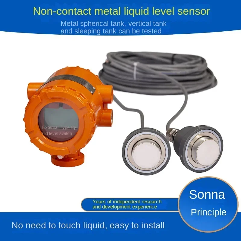 

for for for Non-contact metal liquid level sensor explosion-proof and anti-corrosion ultrasonic external stick liquid level swit
