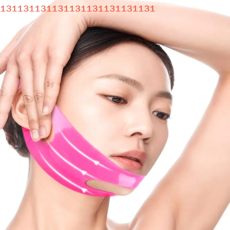 سيليكون الوجه ضمادة الخامس خط الوجه المشكل الذقن الخد رفع حزام الأنفية أضعاف الوجه تدليك حزام النساء الجمال العناية بالبشرة #3