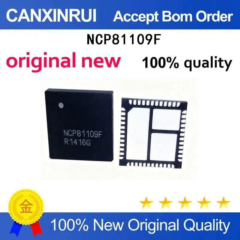

(5-100 Pieces) New stock NCP81109F NCP81109FMNTXG QFN