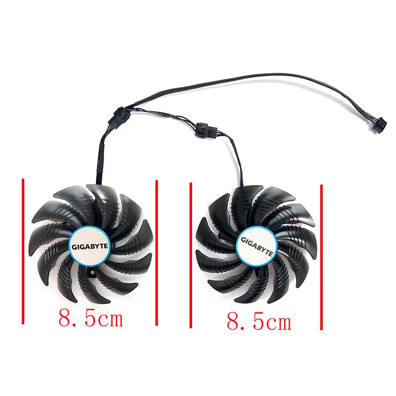 2 fans brand new for GIGABYTE GeForce RTX3060 3060ti WINDFORCE OC graphics card replacement fan PLD09210S12HH