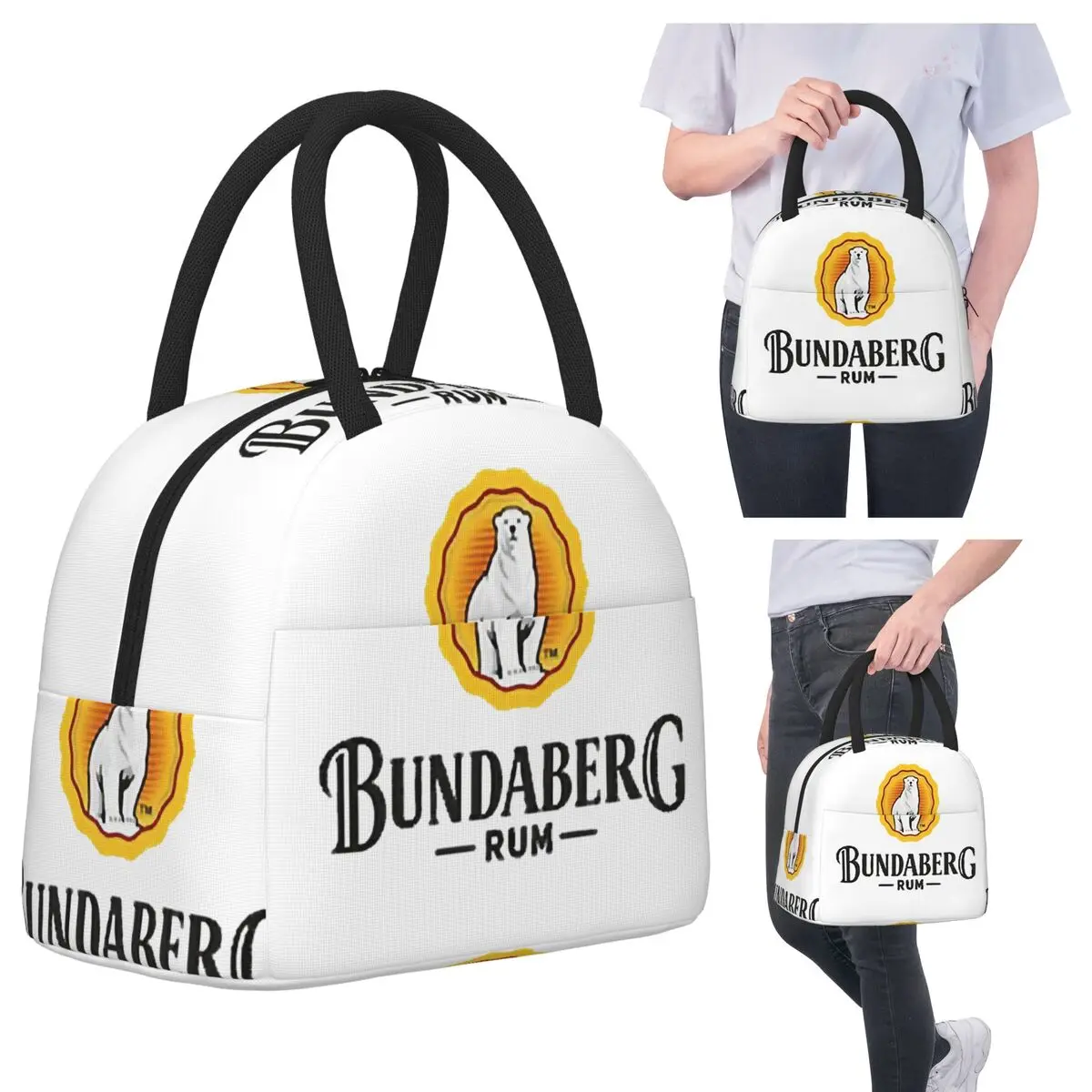

Изолированная сумка для обеда Bundaberg с ромом для детей, школьный холодильник, термокоробка для еды, портативная сумка для обеда, контейнер