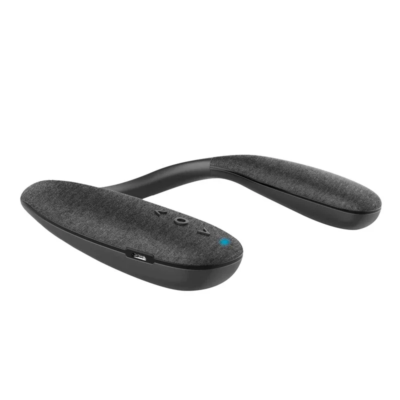 arikasen Bluetooth-Lautsprecher, Nackenbügel, kabellose tragbare Lautsprecher, kabellose Lautsprecher für Zuhause und draußen, 10 Stunden echter 3D-Stereo-Sound mit Mikrofon 3
