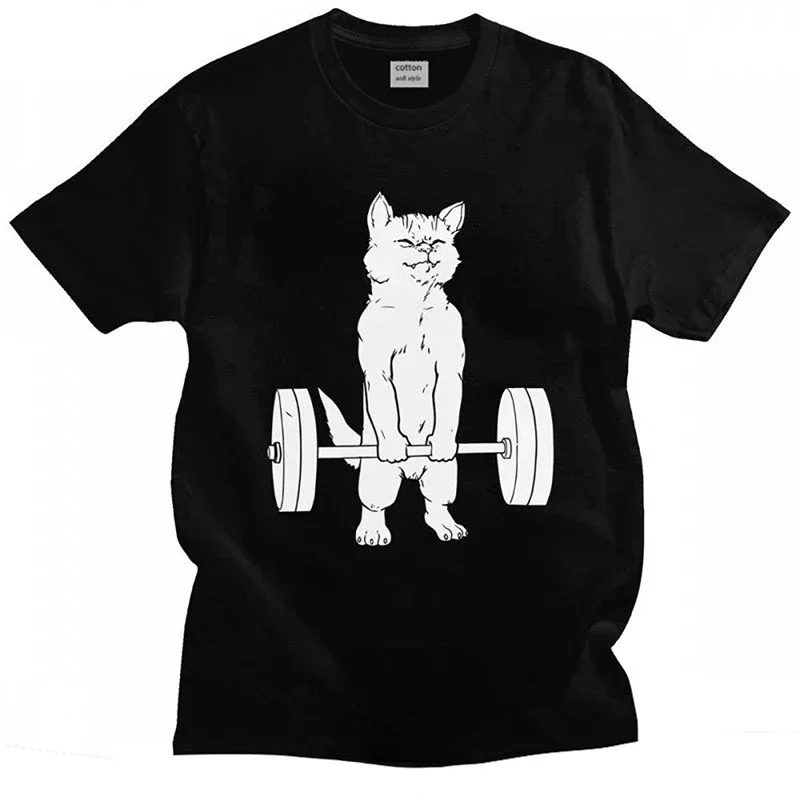 Deadlift Gym Women Men T Shirts Graphic Dachshund Dog Weightlifting Streetwear Short Sleeve Man Tees Summer Sport T-shirt Tops