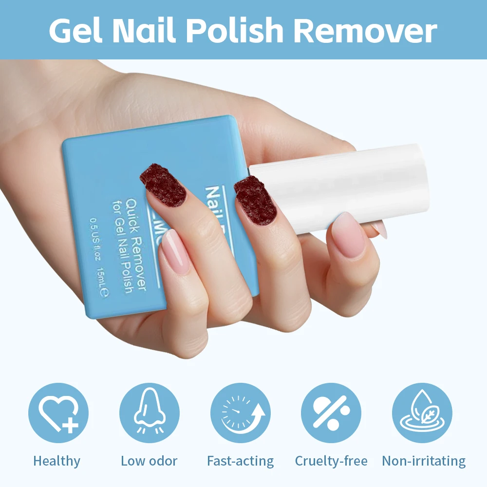 15ml Gel Nail Polish Remover Liquido Professionale Nail Art Cleaner Gel Strumenti per rimuovere lo smalto gel per unghie Rimozione rapida