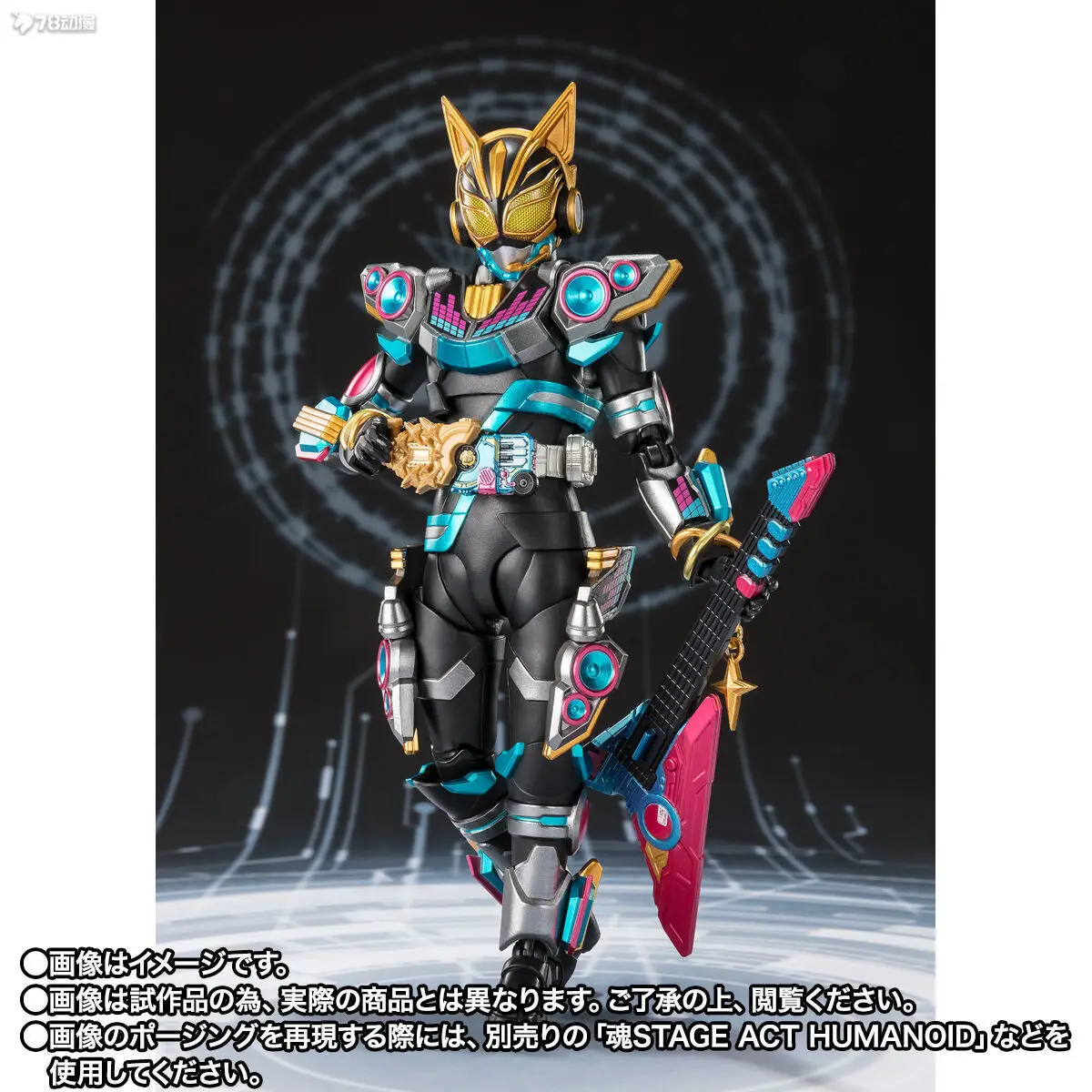 Bandai Original SHF Kamen Rider serie limitada Kamen Rider Na-Go Beat forma figura de Anime adornos coleccionables regalos para niños