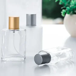 30ml Screw Top Sandblasted Glass Perfume Bottle Liquid Spray Bottle Empty Bottle 50ml Dispenser Bottles Empty Makeup Fine Mist