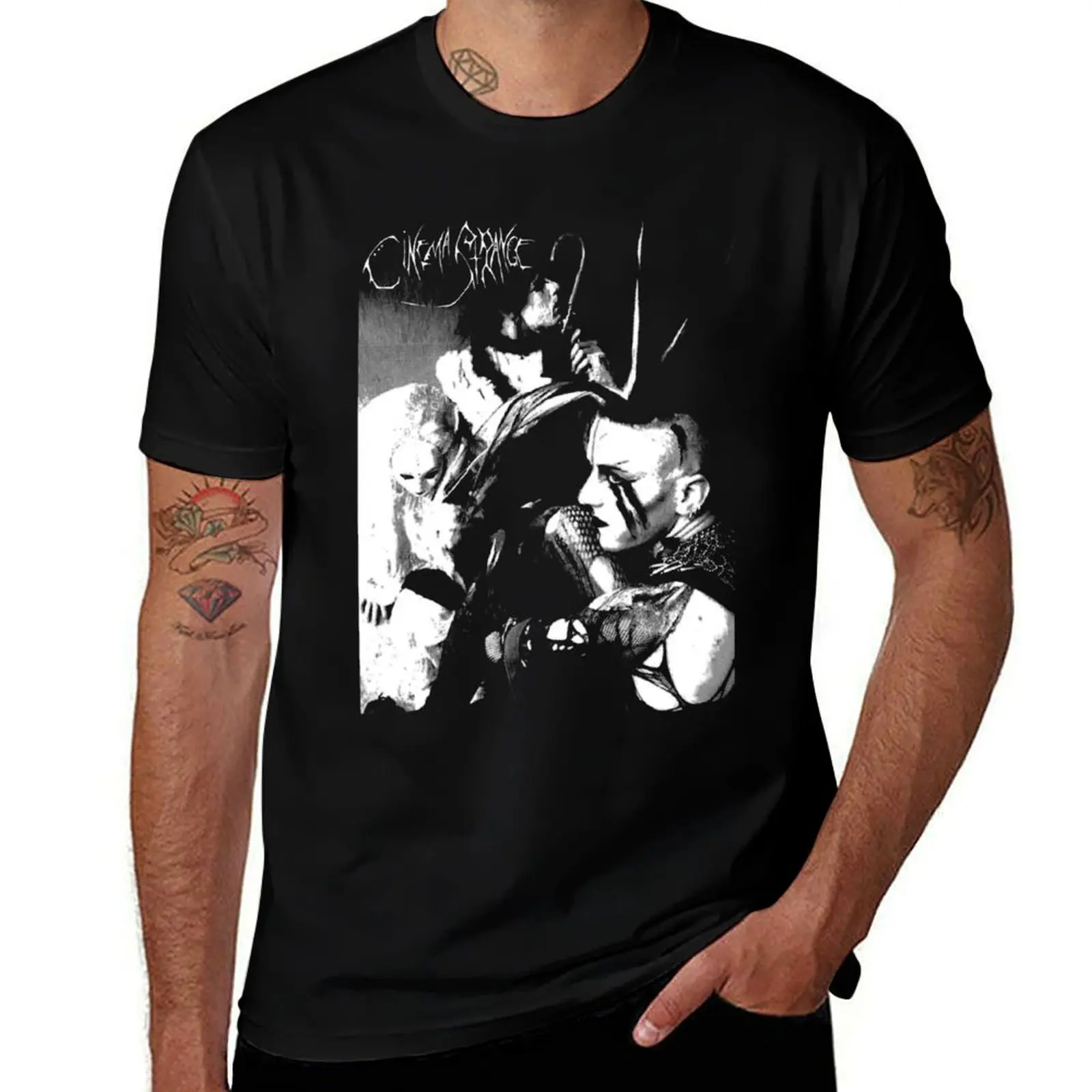

men shirts shirt t deathrock shirt designer T-Shirt man cotton t funny 100% t cotton Cinema Strange