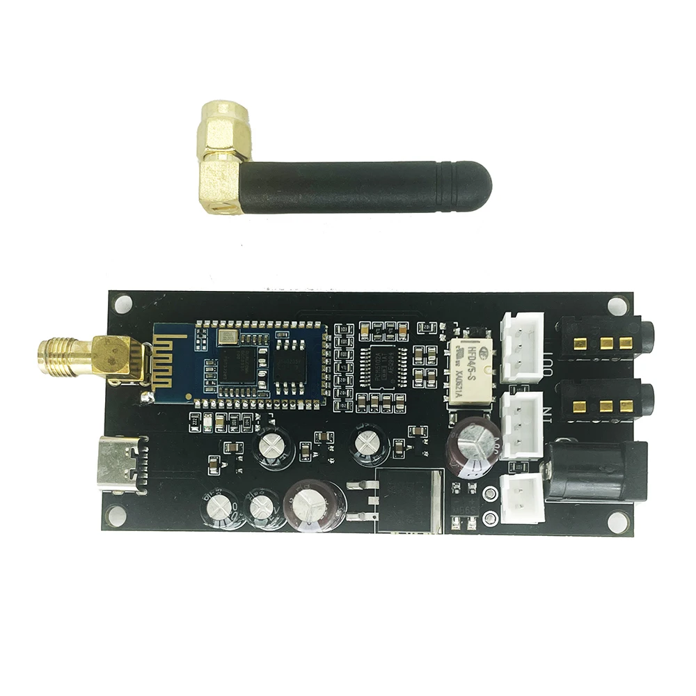 Wireless Bluetooth 5.0 decoder lossless decoding board PCM5102 receiving board modified amplifier audio ıfır gürültü destek APTX
