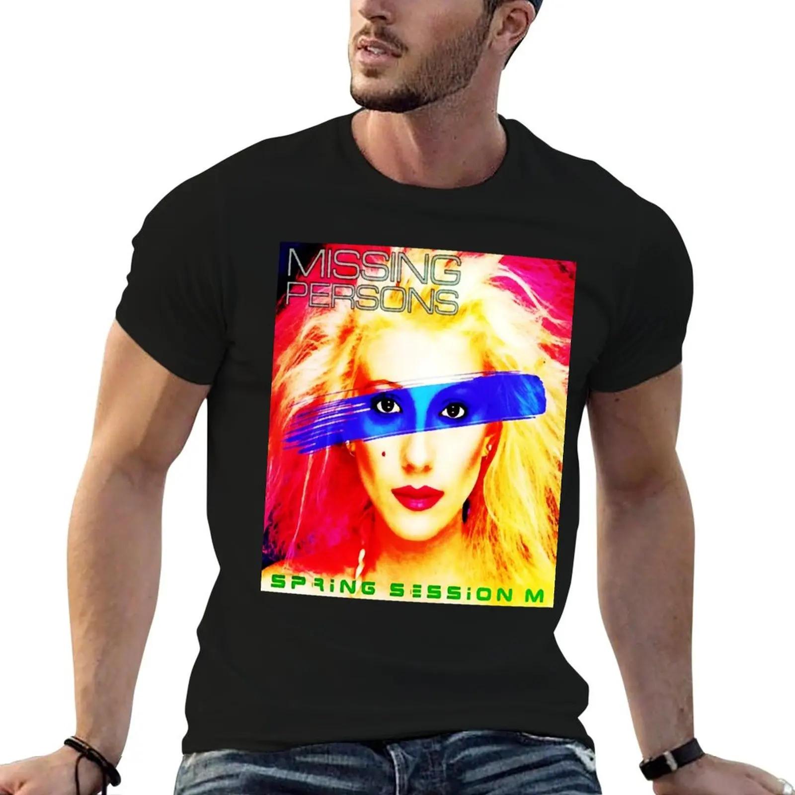 Funny Gift Missing Popular International Retro T-Shirt Casual Pattern Print Tee Shirt
