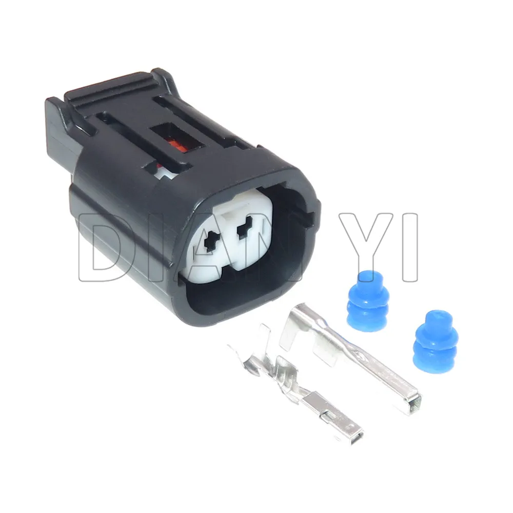1 Set 2 Way Auto Waterproof Socket AC Assembly Car Battery Capacitor Resistance Protector Connector MG644146 For Hyundai KIA