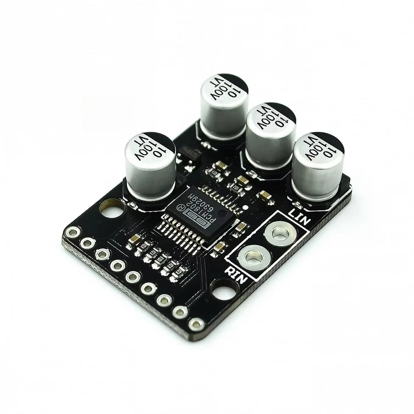 1/3PCS  PCM1802 Audio Stereo A/D wandler Board ADC Decoder 24bit 96 kHz Digital PCM AV Verstarker Spieler Bord ANALOG-INPUT