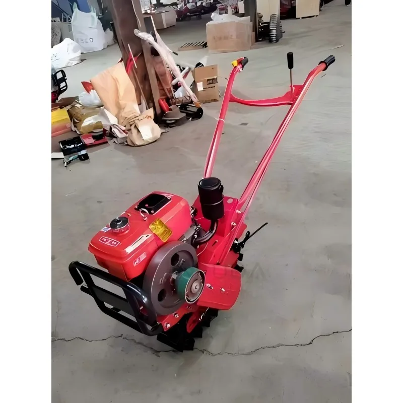 Multifunctional Compact Farm Tiller With Efficient Ploughing Capacity