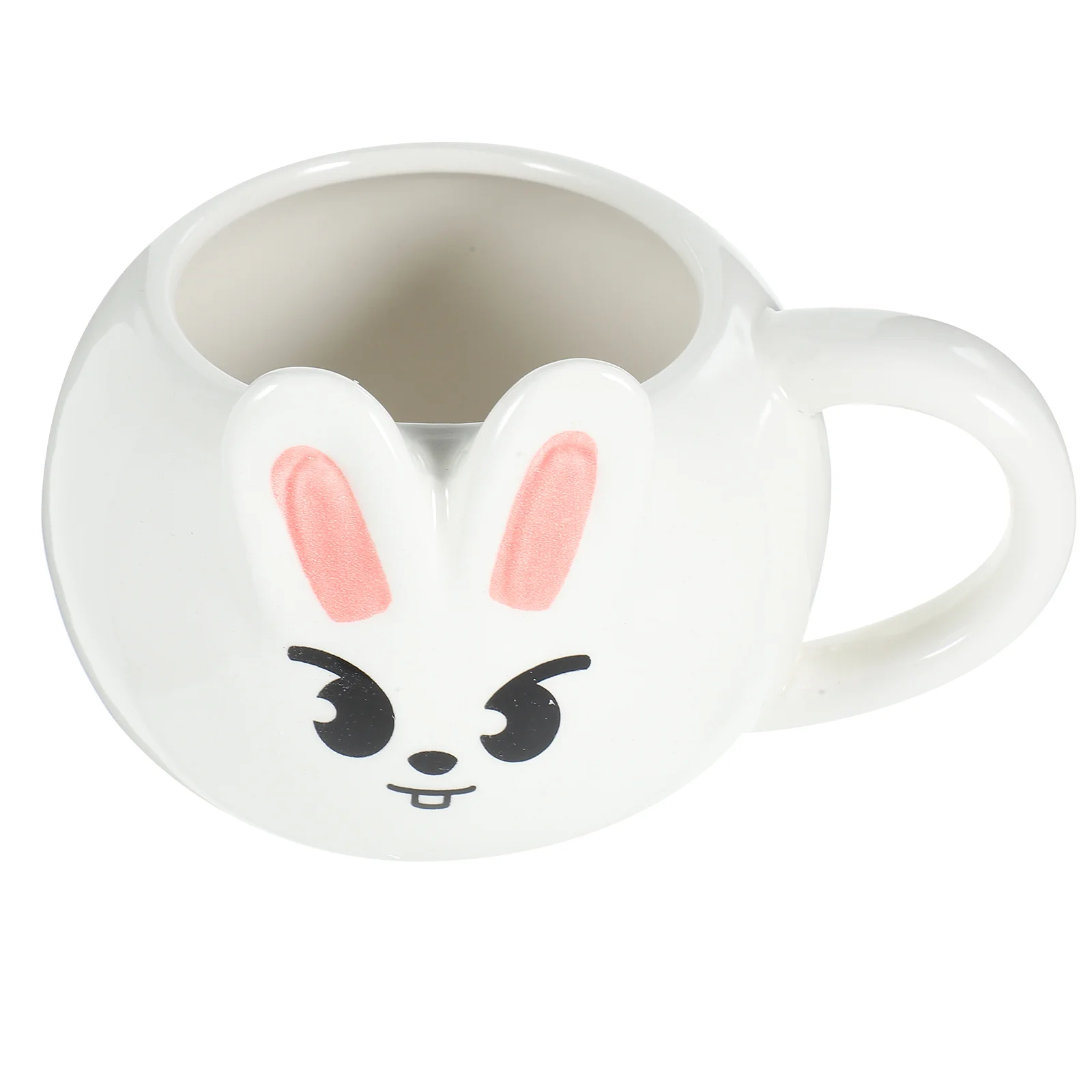 Ceramic Cup Ceramic Tea Cup Water Container Office Drink Cup Ceramic Office Cartoon Bunny Water Mug