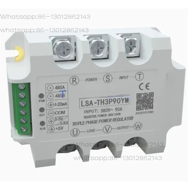 Three Phase AC SCR Dimming Power Regulator RS485 Modbus-RTU Communication Voltage Regulation Module