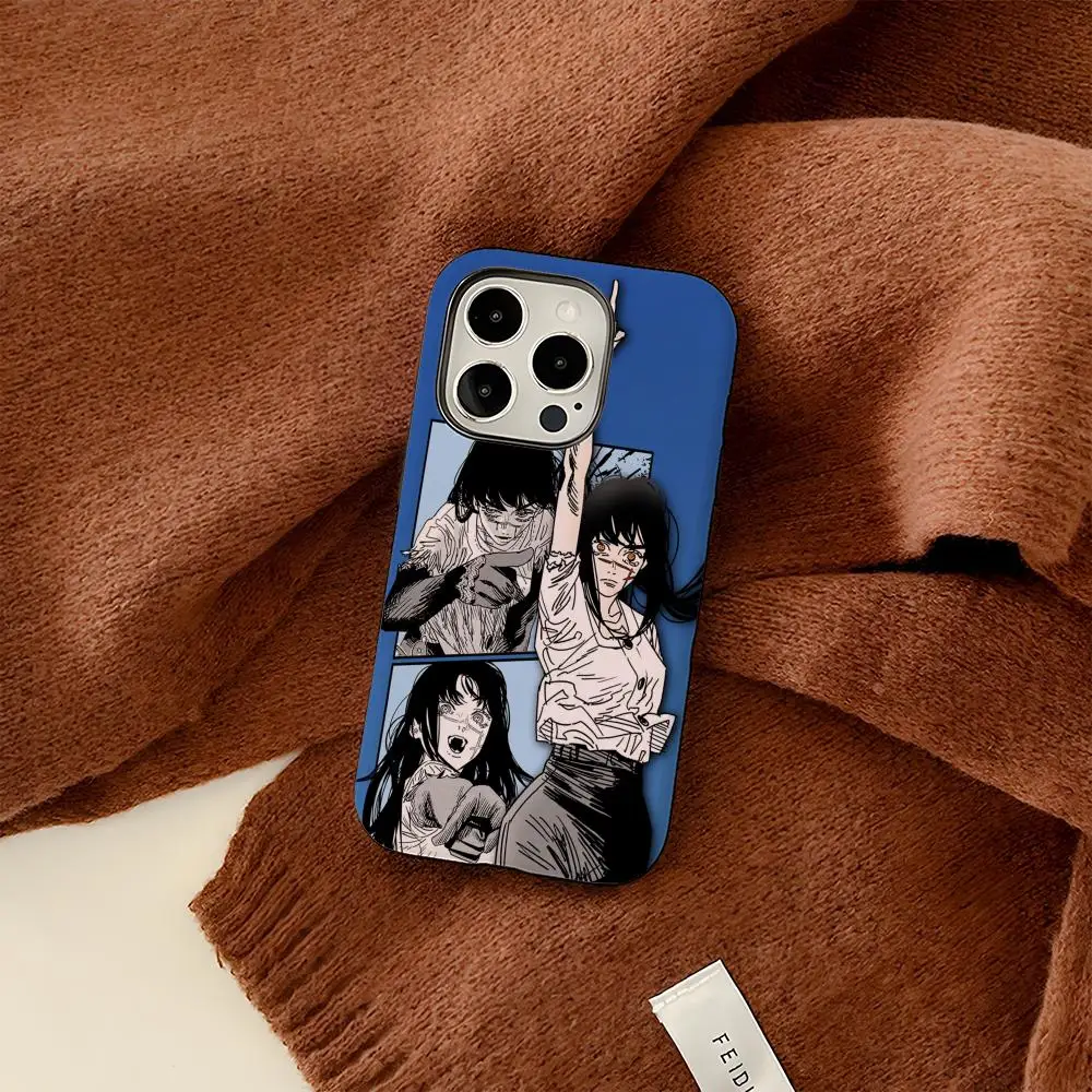 Animation War Devil Asa Mitaka Phone Case Luxurious Film shell Phone Case For iPhone 17 16e 16 15 14 13 12 Pro Max Plus XS