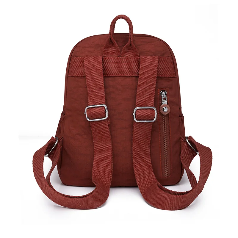 Frauen Mini-Rucksäcke neue große Kapazität wasserdichte Nylon-Reise rucksack Multi-Pocket-Rucksäcke für Teenager-Mädchen Mochi las