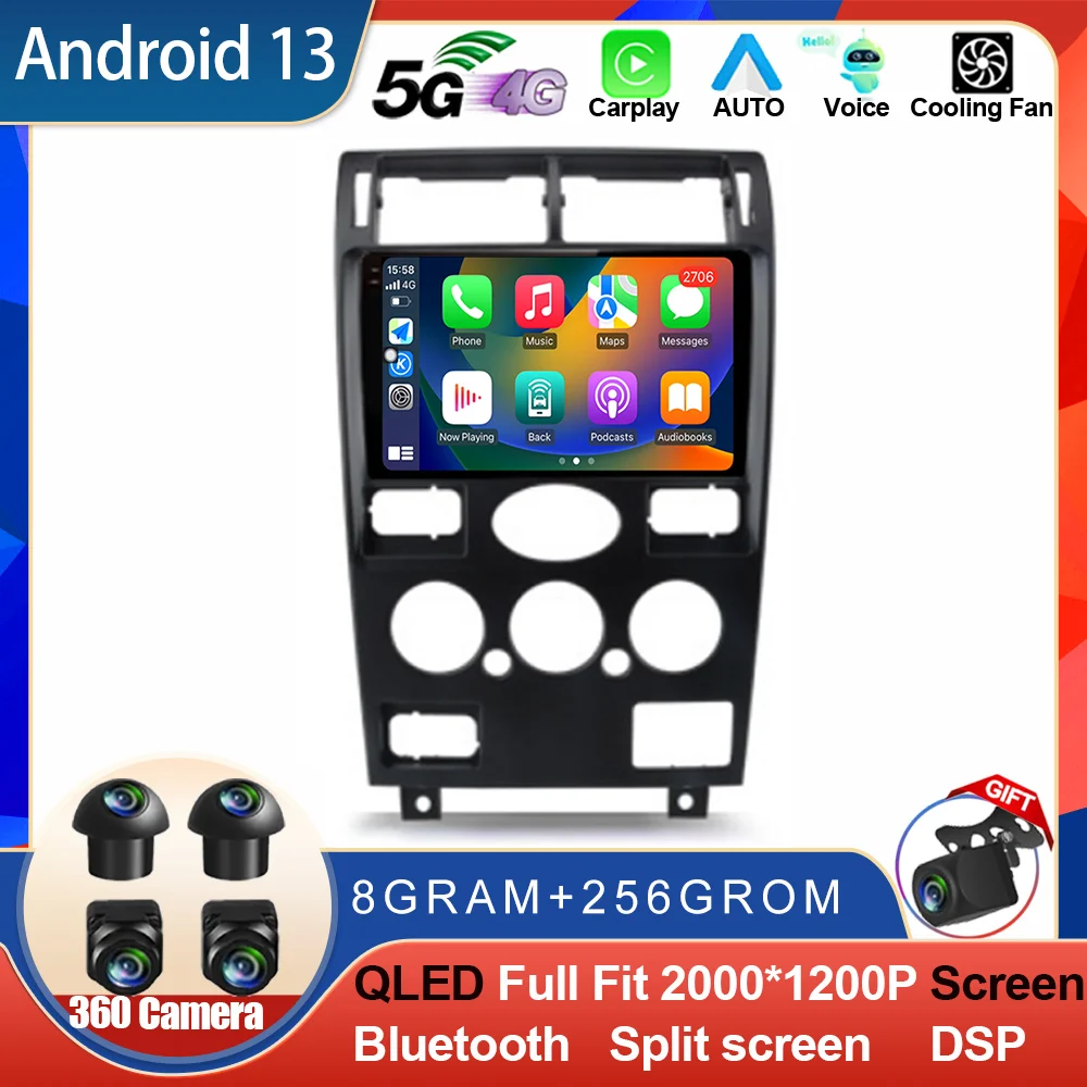 

Android 14 Car Dvd For Ford Mondeo Mondeo 3 2000-2007 Stereo Head Unit Multimedia Player GPS Navigation Auto Radio Touch Screen