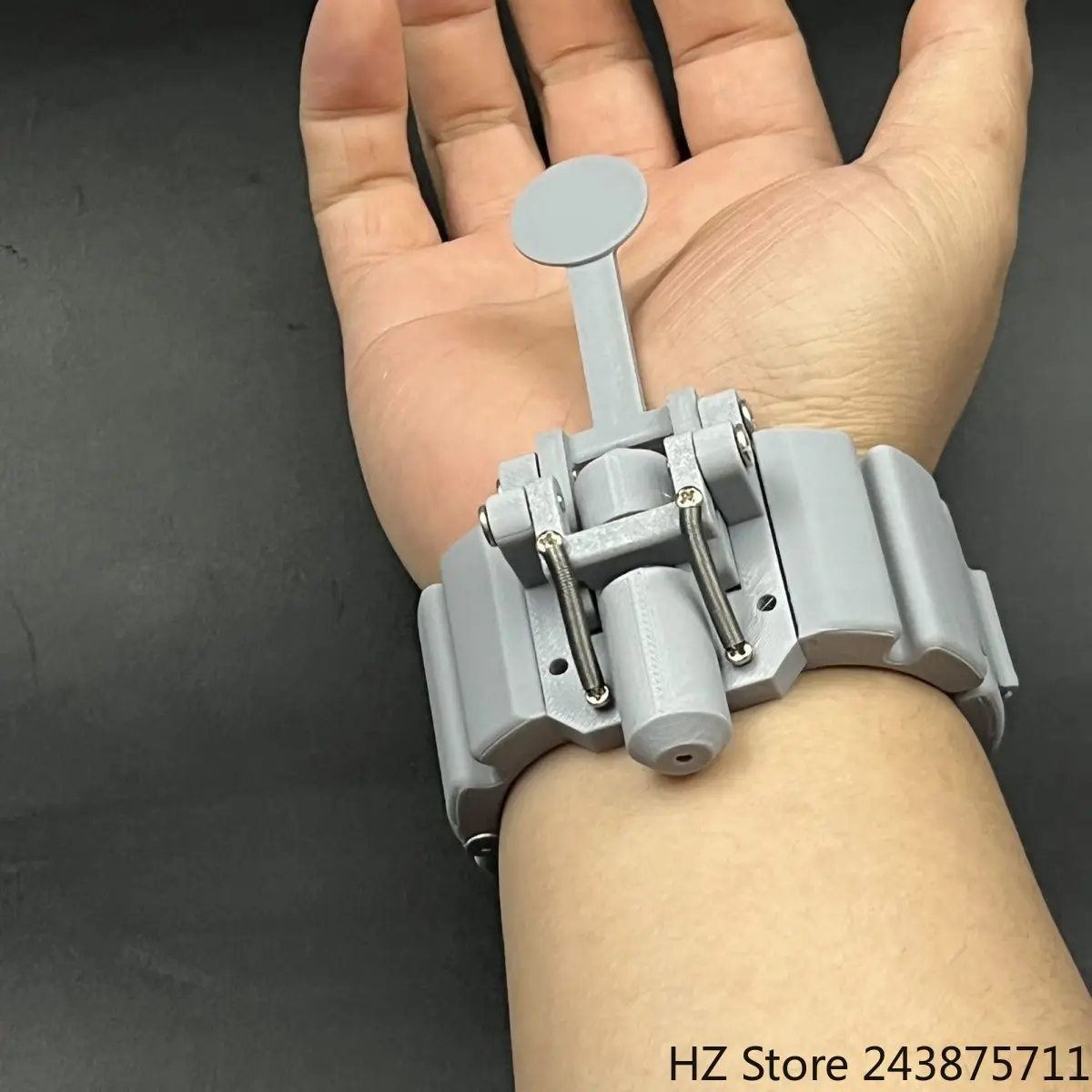 

Собранная пружинная пусковая установка Web Shooter с 3D-печатью на запястье, пусковая установка «Человек-паук»