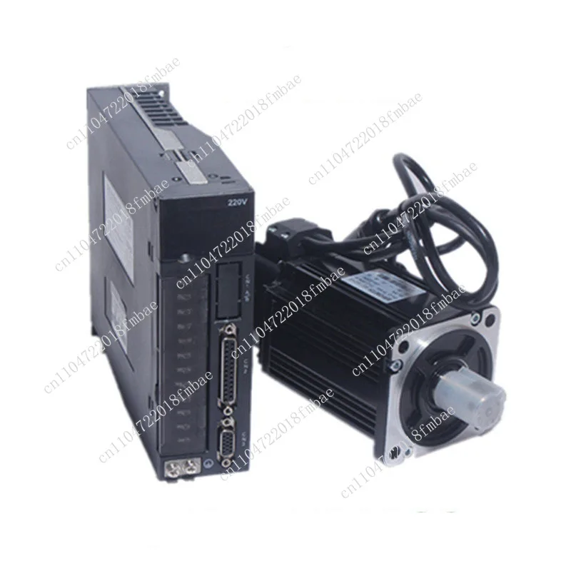 80mm AC Servo Motor Kit 220V 1000W 4NM 2500rpm 80ST-M04025 with Driver Diameter for Motion Control Applications