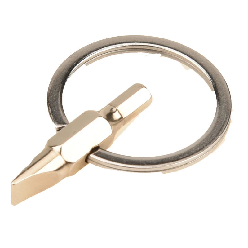 أداة إصلاح وجع مزدوج الرأس مفتاح سلسلة أداة 5/32in ألين وجع عرافة مفتاح شقة رئيس مفك الاستخدام للصيانة اليومية #4