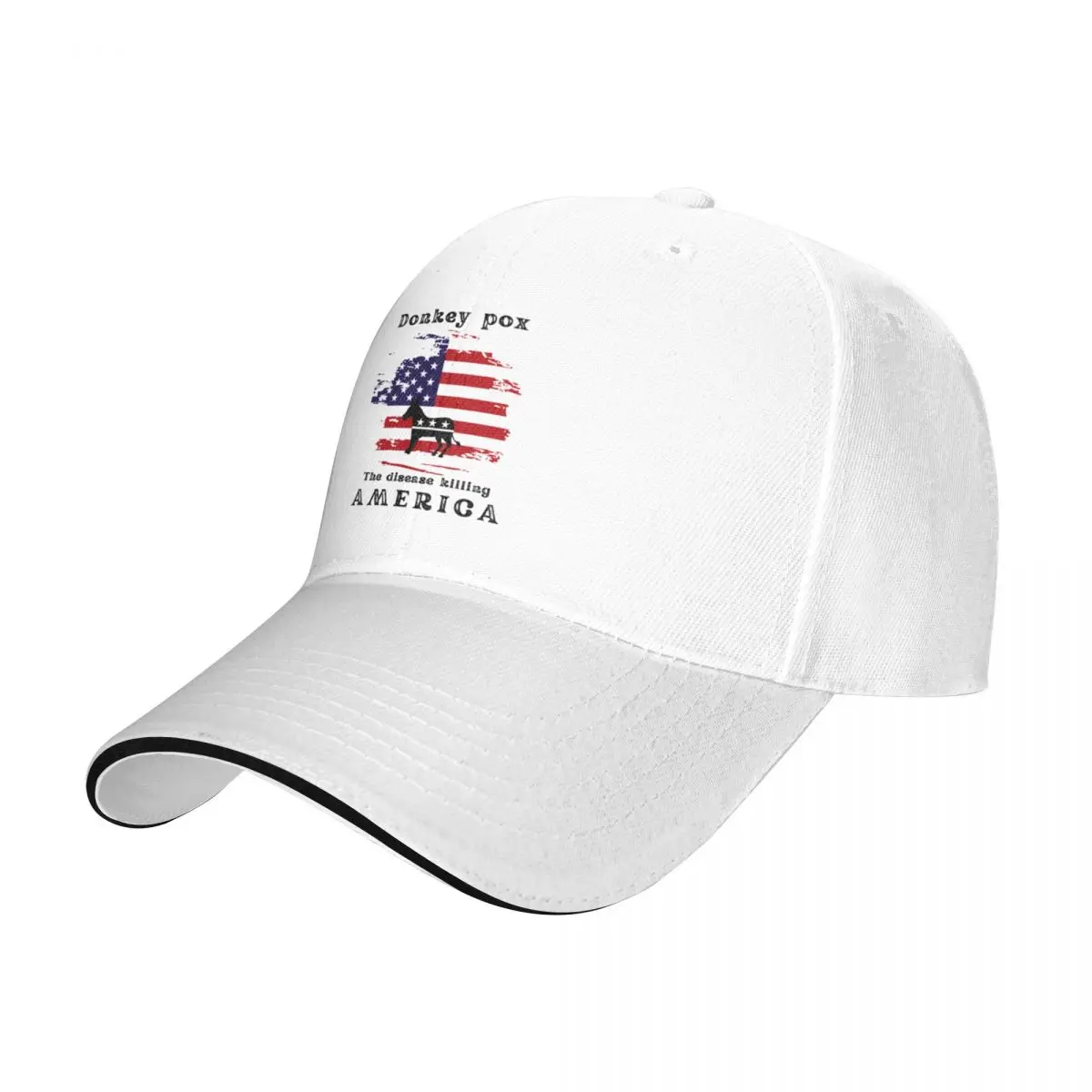 Donkey pox the disease killing America, donkey pox, the disease, killing America Baseball Cap