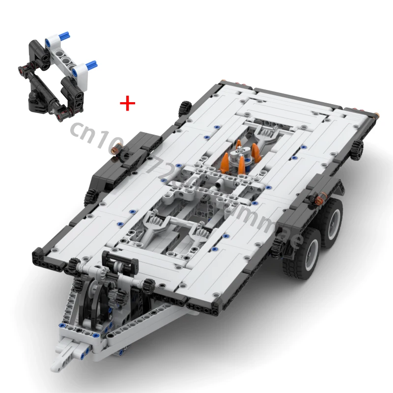 MOC Technical Pickups F-150 Raptor Trailer Can Tilted Model Building Blocks DIY 42126 Set Bricks Assembly Children\'s Toy Gifts