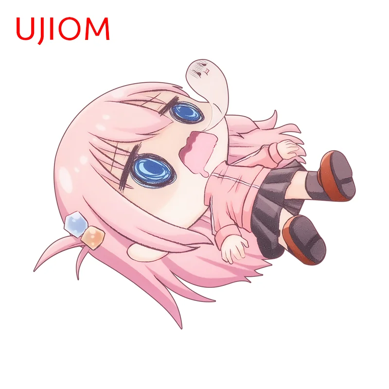 UJIOM Kawaii Gotoh Hitori Graphics Wall Sticker Interesting Exquisite Bathroom Decal Versatile Portable Items Room Decor Poster