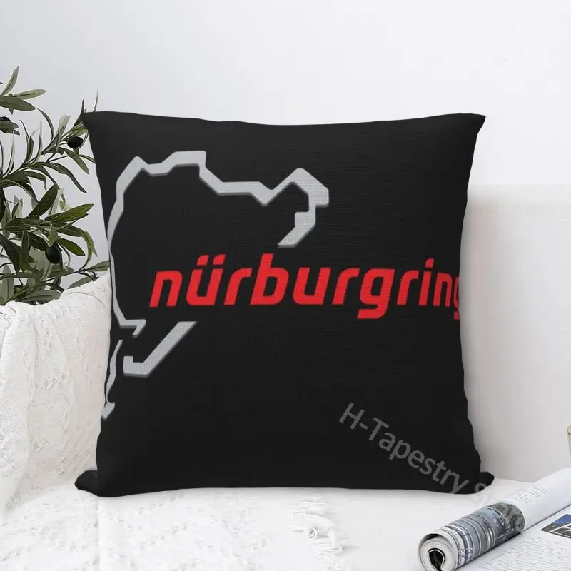 45x45cm Nurburgrings Pillowcase Car Home Decoration Cushion Cover Sofa Living Room Bedroom Decoration Pillowcase