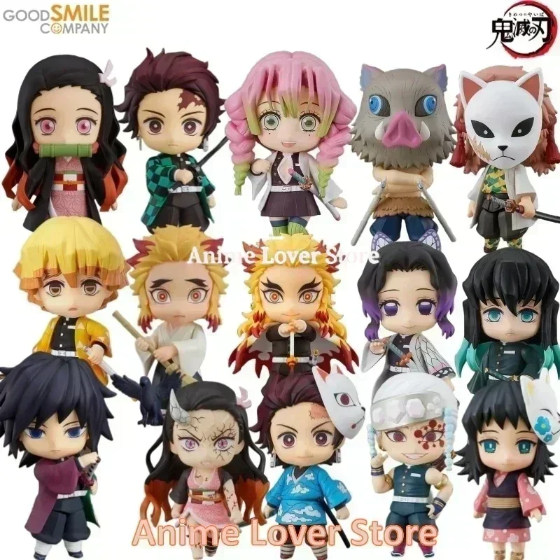 Good Smile Nendoroid Demon Slayer GSC Kamado Nezuko Tanjirou Uzui Tengen Hashibira Inosuke  Agatsuma Zenitsu Akaza Anime Figures