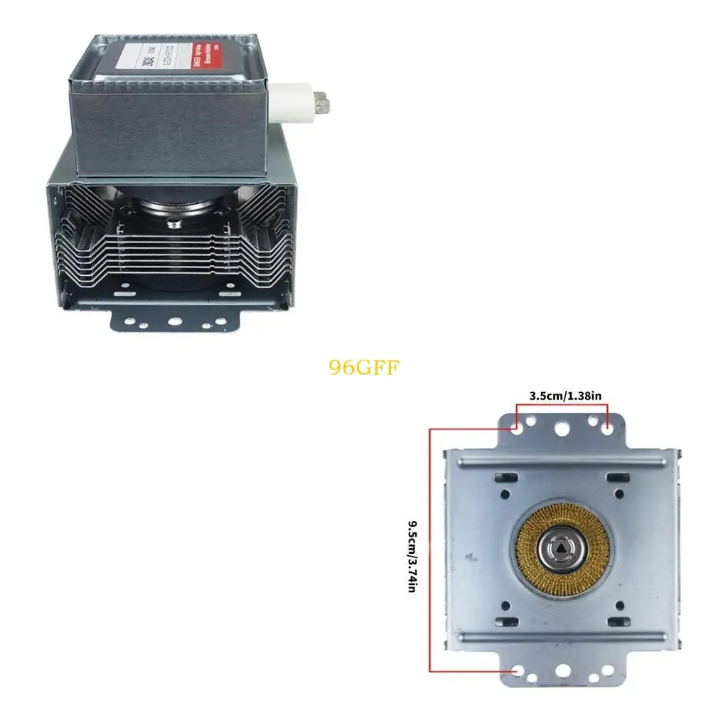 Tubo magnetrón horno microondas 96GF 2M246-01TAG Microondas Parte cocina PARTE PARTE MICROWAVE Textura