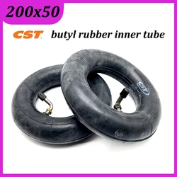 200x50 Inner Tube CST High-Quality Butyl Rubber Camera Tyre for Electric Scooter 8 inch Pneumatic Tire Replacement Accessories