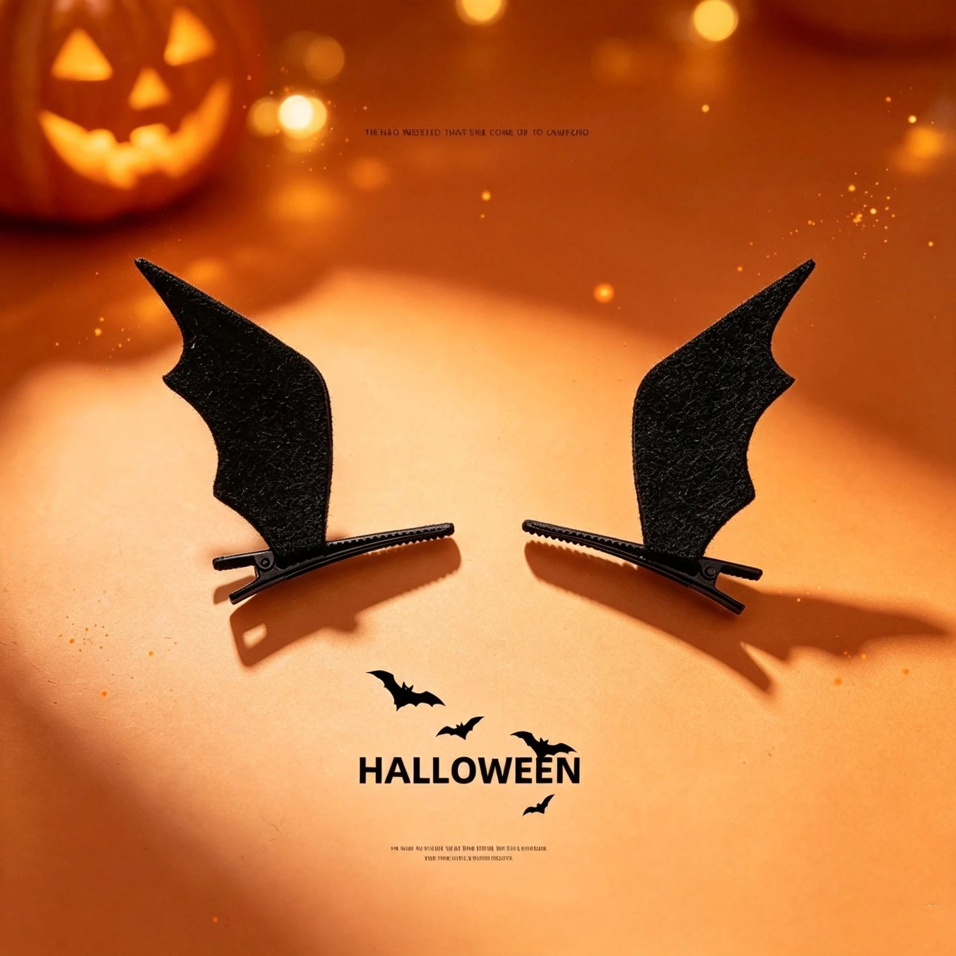 Halloween Headband with Bat, Skull, Pumpkin & Witch Elements, Party Hair Accessory, Funny Cosplay Photo Prop for Dress-up