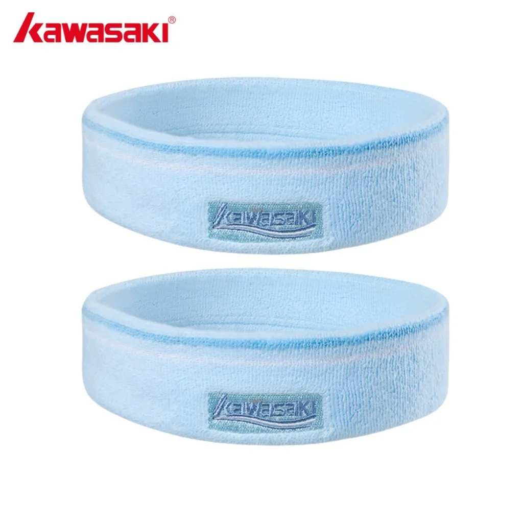 Kawasaki hoofdband heren dames K1E00-C3812 waterdichte zweetabsorber sporthoofdband geschikt voor basketbal en hardlopen