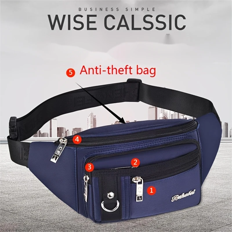 

Fashion Waist Bag, Leisure Multi-Functional Outdoor Travel