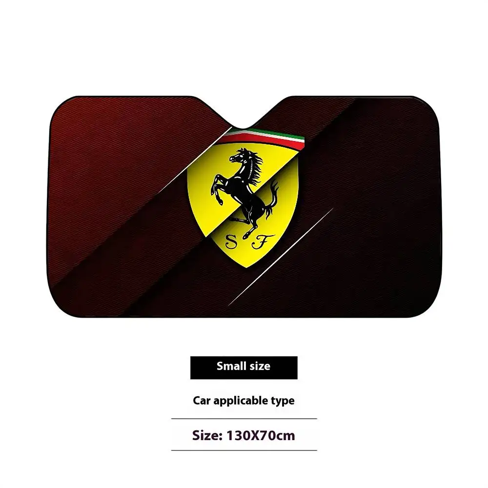Cool-F-fErrariS Fashion Stylish And Trendy Windshield Sunshade, Car Windshield Cover, Car Sunshade Curtain, Car Sun Protection view 6