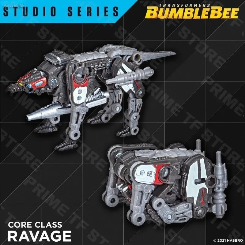 Original Hasbro Transformation Toy SS Studio Series Cr-level CORE CLASS Ravage BB Action Figure Anime Figure Toy Collection Gift