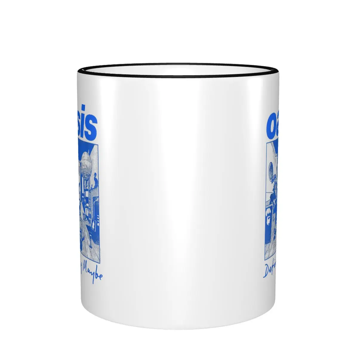 Unique Design O-Oasis - Definitely Maybe Illustration Merch Mug Fun Coffee Cup