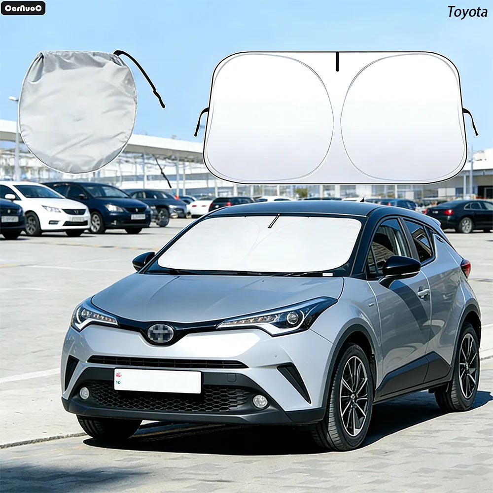 

Car Windshield Sun Shade For Toyota CHR Auris Verso 86 2004-2024 Sunshade Sun Visor Protector UV Heat Shield