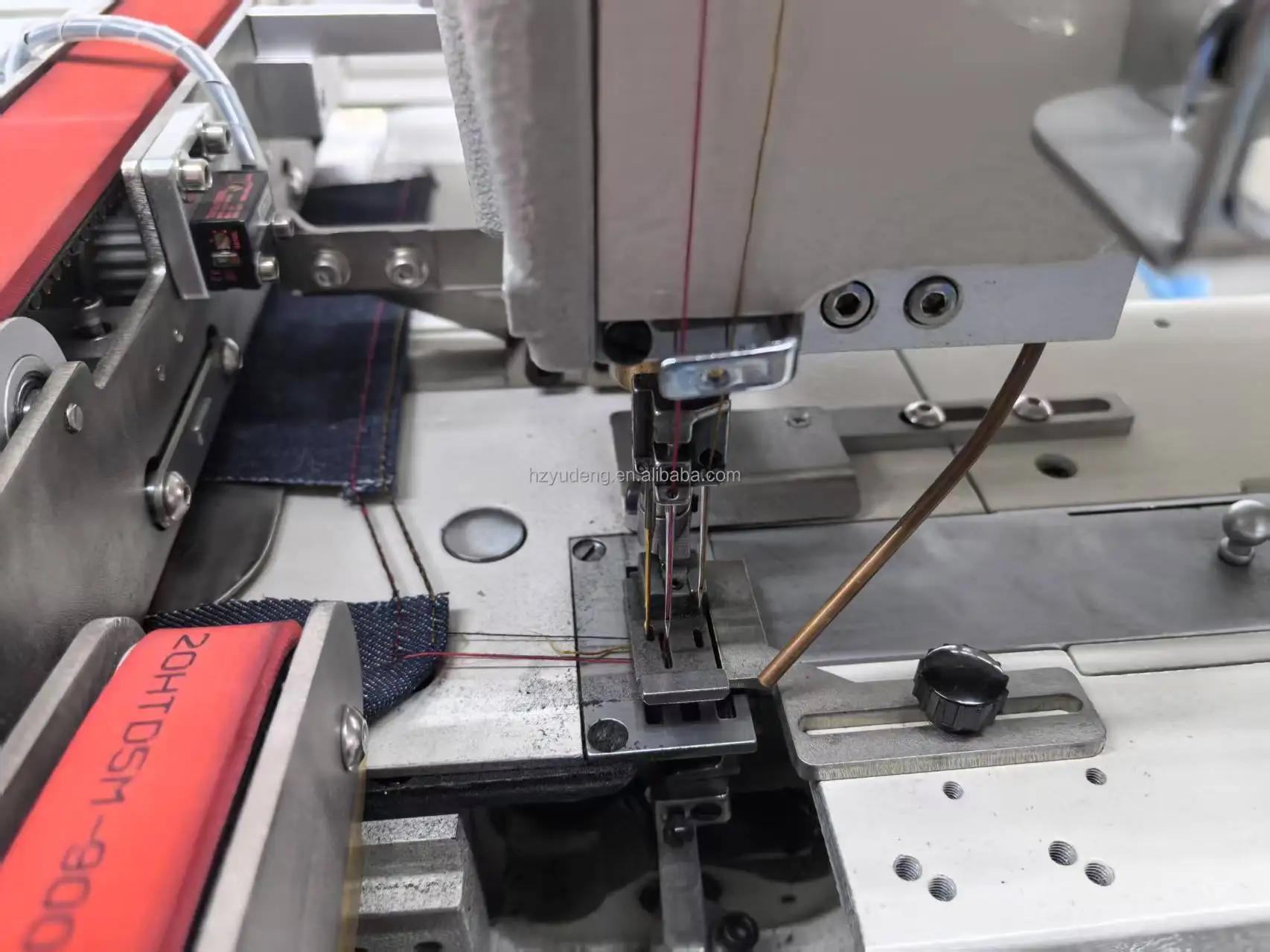 Fully Automatic Industrial Sewing Equipment for Jeans Clothing No Ironing Front and Rear Bagging Machine