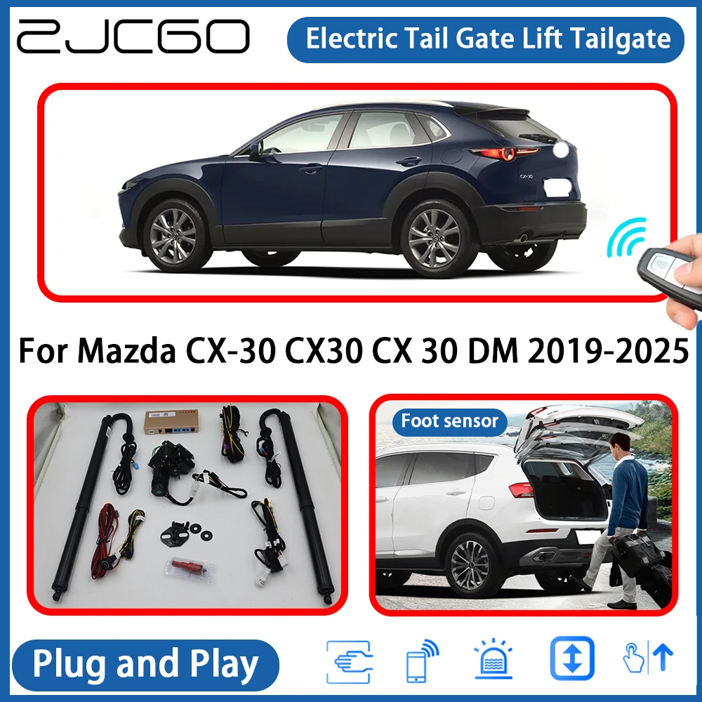 

for Mazda CX-30 CX30 CX 30 DM 2019-2025 Automatic Powered Tailgate Power Liftgate Electric Tail Gate Lift Assisting System
